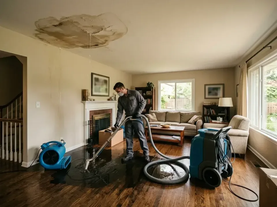 attic-pipe-burst-ceiling-drip-008 — frequently asked questions, Water Damage Restoration & Carpet Care in Glencoe, AL